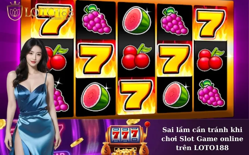 Sai lầm cần tránh khi chơi Slot Game online trên LOTO188