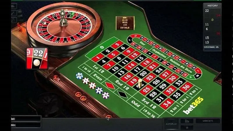 roulette trực tuyến